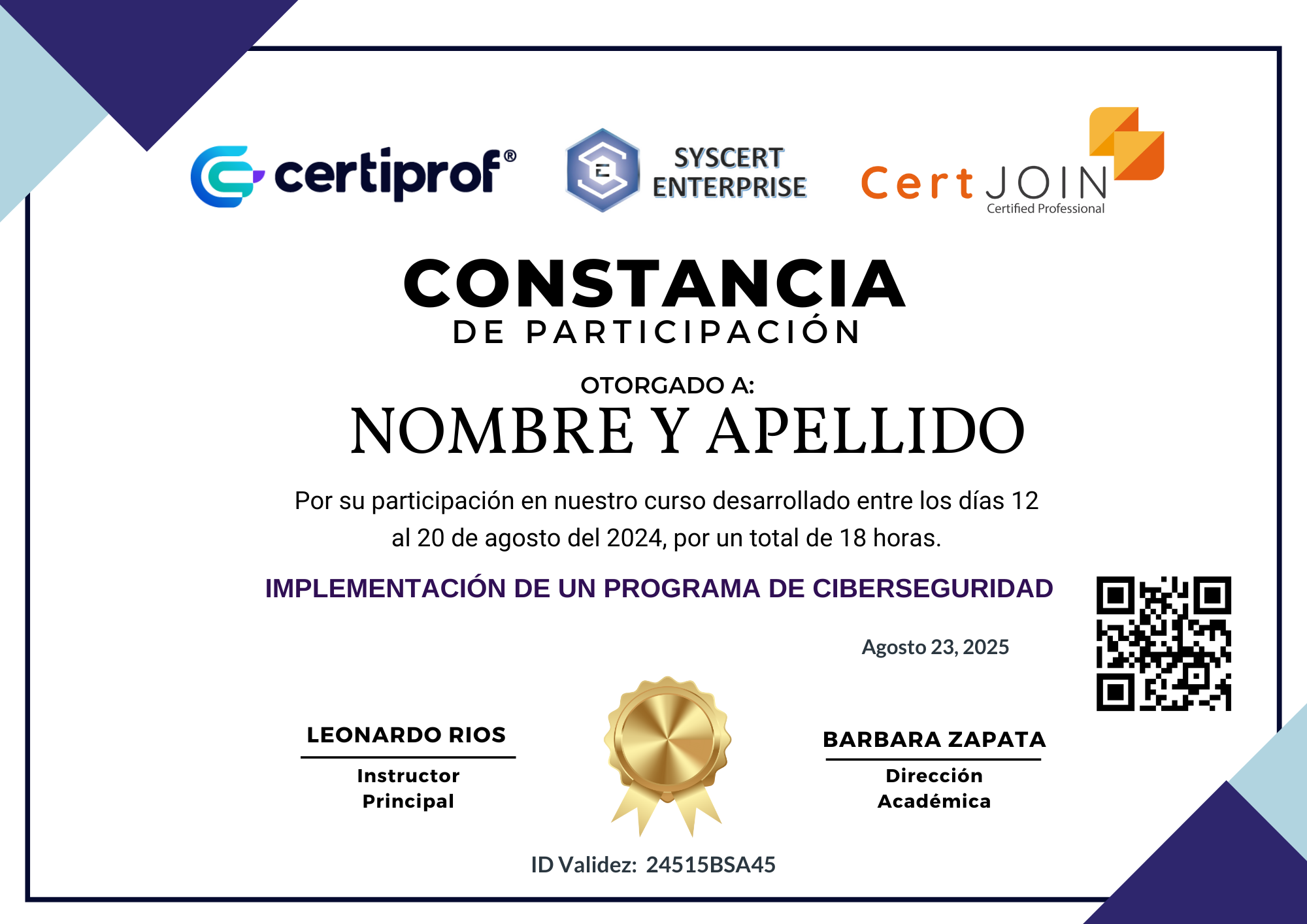 CERTIFICACIONES PROPIAS - ISO 19011